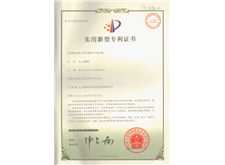 肺利寶專利證書